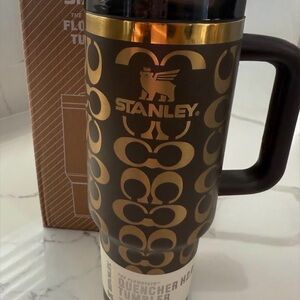 Stanley Gold and Brown Insulated Mug